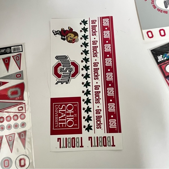 ohio state buckeyes college stickers scrapbook crafts osu ohio state university - Picture 4 of 9